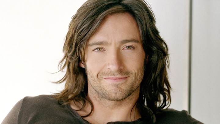 Hugh Jackman Smiling Cute Face Photoshoot